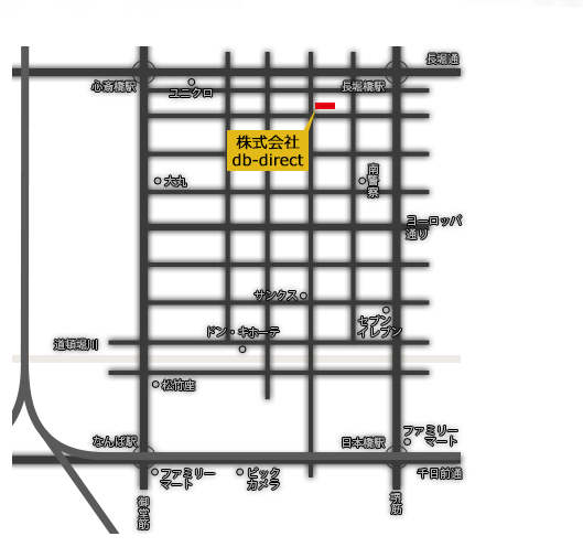 株式会社db-direct周辺地図